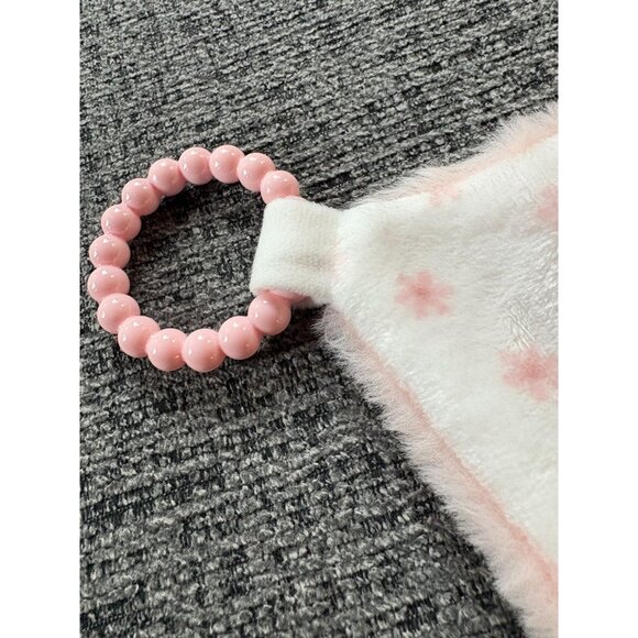 Dreamgro Enterprises Baby‎ Security Blanket Plush Bunny Pink Floral Teether - Picture 3 of 8